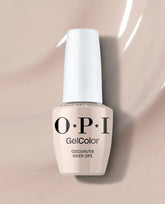Gel Nail Polish Coconuts Over OPI