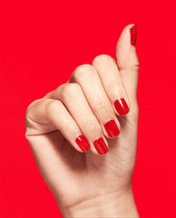 Nail Lacquer Left Your Texts on Red