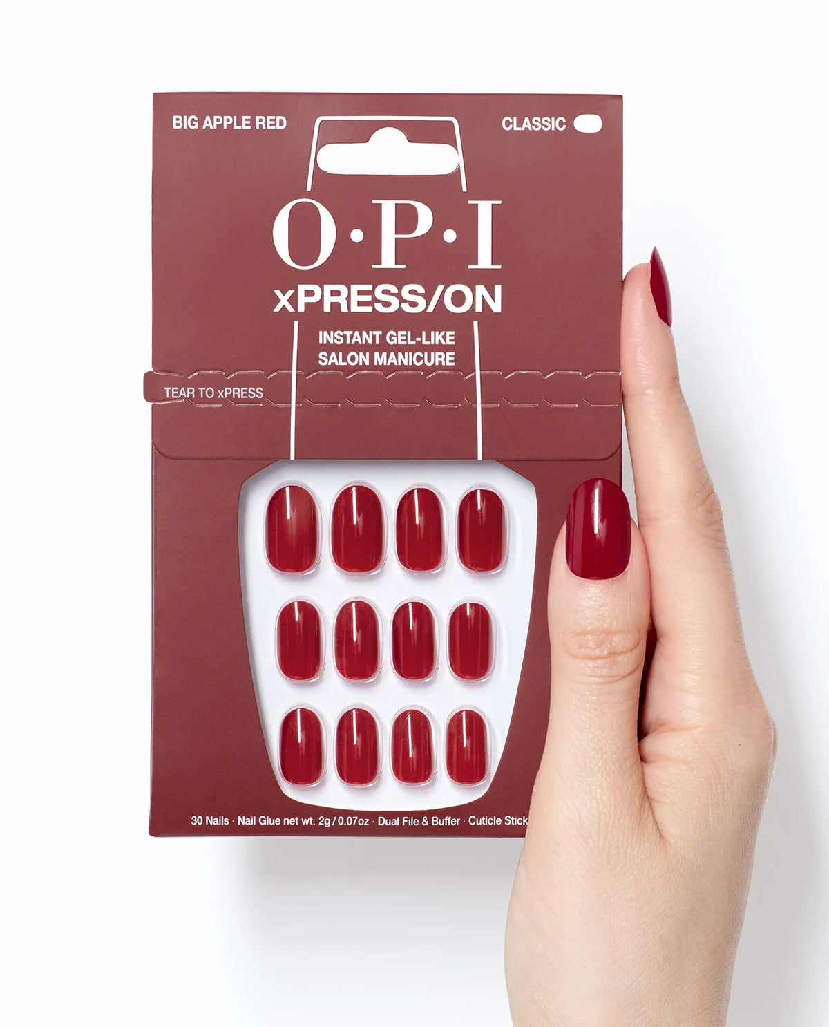 xPRESS/ON Big Apple Red®